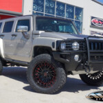 Tan 2007 Hummer H3 with 2.5" Rough Country Level Lift on 20" Lexani XVR-1 Off-Road Compass Wheels & 305/55R20 Venom Power Terra Hunter X/T Tires Tan 2007 Hummer H3 with 2.5" Rough Country Level Lift on 20" Lexani XVR-1 Off-Road Compass Wheels & 305/55R20 Venom Power Terra Hunter X/T Tires