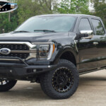 Black 2023 Ford F150 with 2" BDS Level on 20" Method Race MR305 Wheels & 285/65R20 Nitto Recon Grappler Tires Black 2023 Ford F150 with 2" BDS Level on 20" Method Race MR305 Wheels & 285/65R20 Nitto Recon Grappler Tires